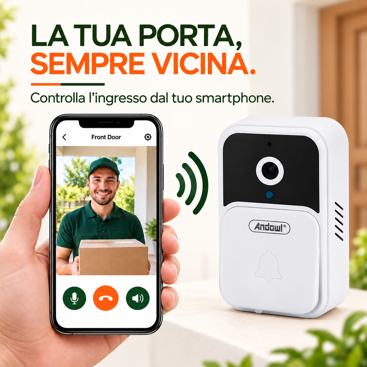 4K Wireless Video Doorbell