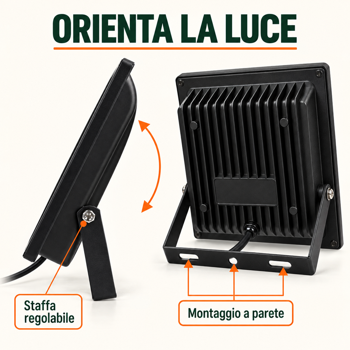 50W LED Outdoor & Floodlight