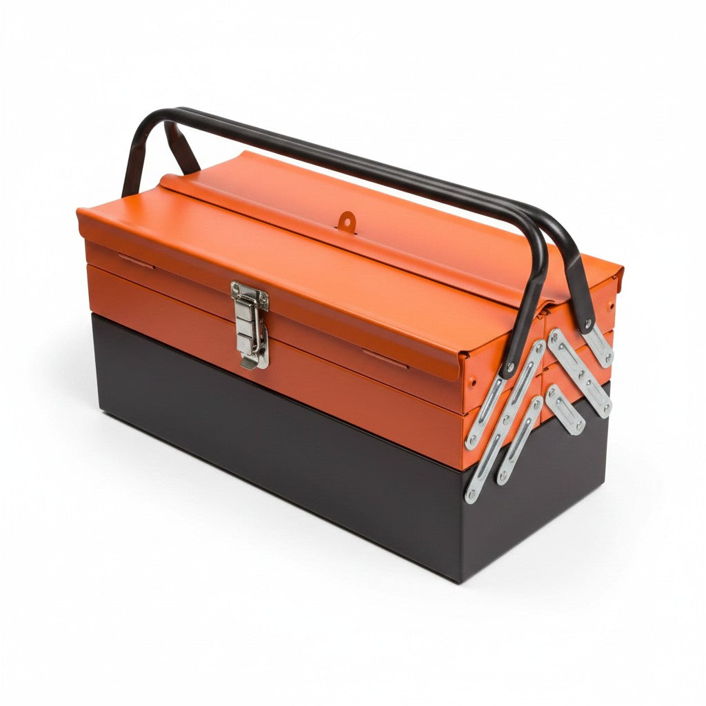 85-Piece Professional Cantilever Tool Box - Durable and Easy Carry